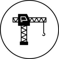 Tower Crane Vector Icon