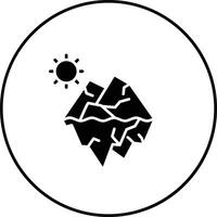 Iceberg Landscape Vector Icon