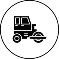 Road Roller Vector Icon