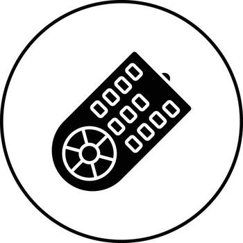 Remote Control Vector Icon