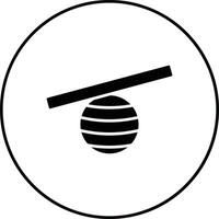 Balance Ball Vector Icon