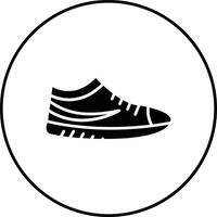 Gym Shoes Vector Icon