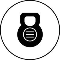 Kettlebell Vector Icon