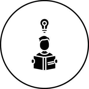 Self Learning Vector Icon