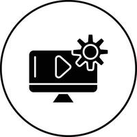 icono de vector de tutorial