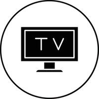 icono de vector de television