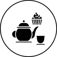 Afternoon Tea Vector Icon