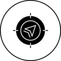 Current Location Vector Icon