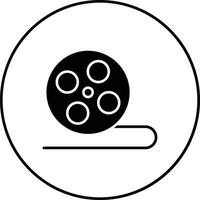 Film Reel Vector Icon