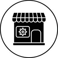 Flower Shop Vector Icon