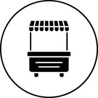 Street Market Vector Icon