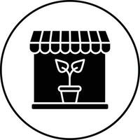 Plant Shop Vector Icon