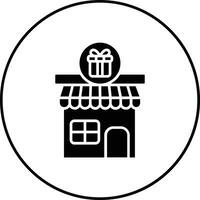 Gift Shop Vector Icon