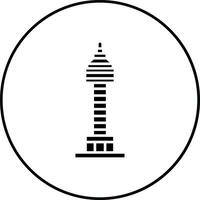 Trajans Column Vector Icon