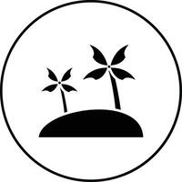 Dubai Tree Vector Icon