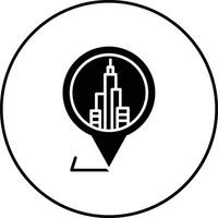 Dubai Location Vector Icon