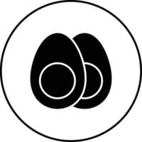 Boiled Egg Vector Icon