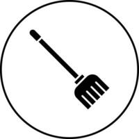 Broom Cleaning Vector Icon