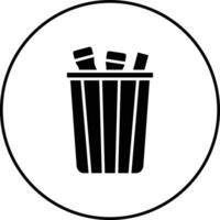 Garbage Vector Icon