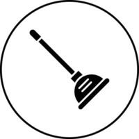 Plunger Vector Icon