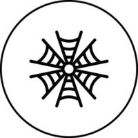 Spider Web Vector Icon