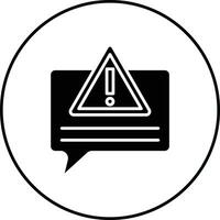 Message Alert Vector Icon