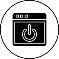 Power Interface Vector Icon