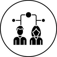 User Connection Vector Icon