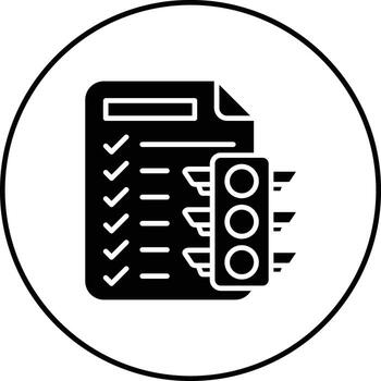 Project Progress Vector Icon
