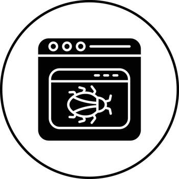 Application Malware Vector Icon