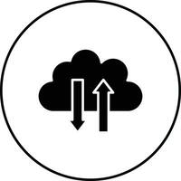 Cloud Switch Vector Icon