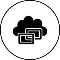 Cloud Link Vector Icon