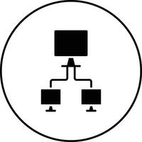 Computer Networking Vector Icon