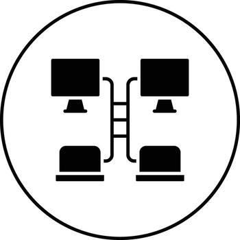 System Netowrk Vector Icon