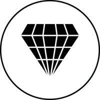 icono de vector de diamante