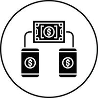 Money Transaction Vector Icon