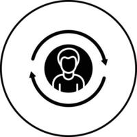 Returning Visitor Vector Icon