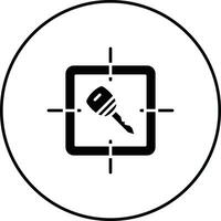 Key Target Vector Icon