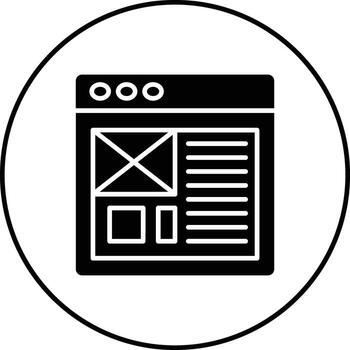 Layout Vector Icon