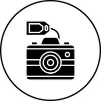 Camera Sale Vector Icon