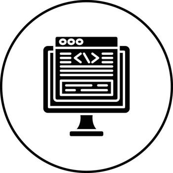 Coding Vector Icon