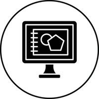 Digital Sketch Vector Icon