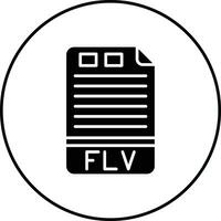 FLV Vector Icon