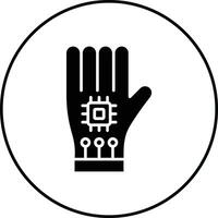 Wired Gloves Vector Icon