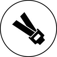 Seat Belt Vector Icon