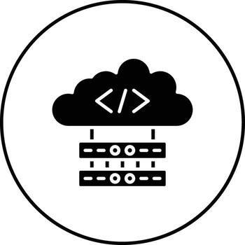 software definido redes vector icono