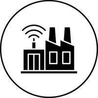 Smart Industry Vector Icon