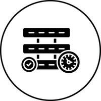 icono de vector de disponibilidad