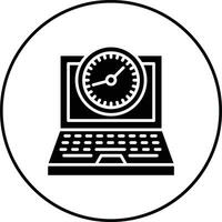 Working Time Vector Icon