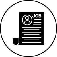 Job Vacancy Vector Icon